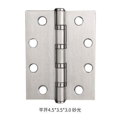 China Manufacturer's Direct Selling Hardware Accessories Modern 4 Inch Thickened Flat Hinge Stainless Steel Hinge for sale