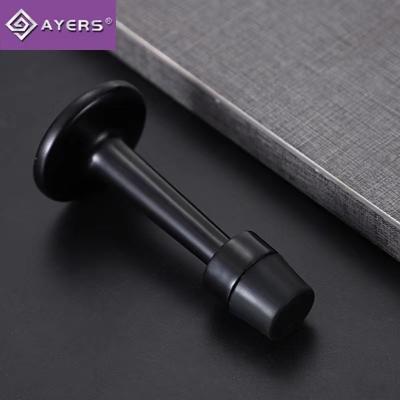 China Modern factory wholesale high quality zinc alloy solid all brass bathroom door anti-collision stopper for sale