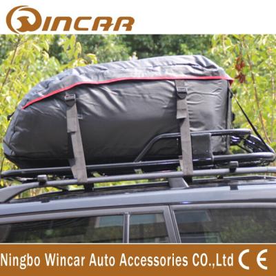 China Sports Overlanding Travel Luggage Bag 1000D Dacron Mesh PVC Top Roof Bag for sale