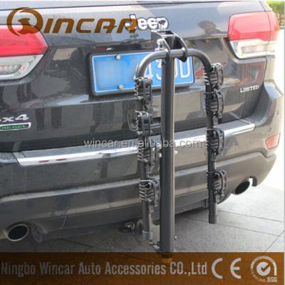 China Rear Mounted Iron Bicycle Carrier For Car Hold 4 Bikes for sale