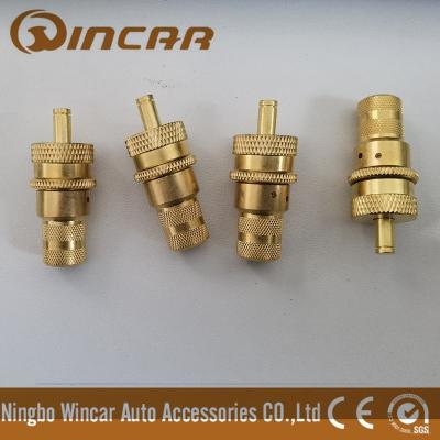 China 4x4 Copper 4pcs Brass Auto Tire Deflator Kit With Bag for sale