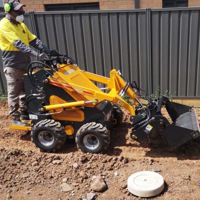 China Hotels Mini Skid Attachments Mini Skid Steer Skid Loader Skid Loader for sale