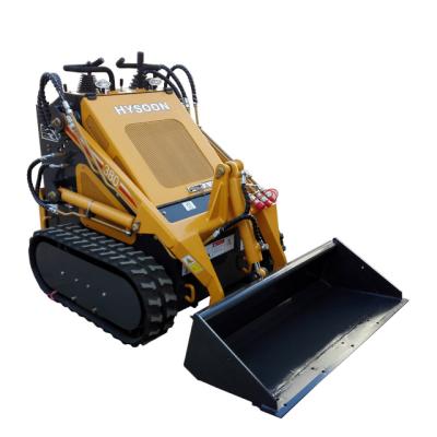 China CE Approved HY380 Gasoline Engine Track Skid Small Steer Loader Price 200kg for sale