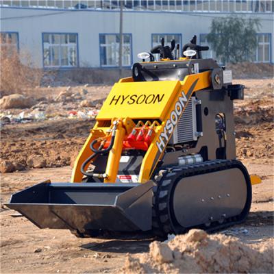 China HYSOON Compact Skid Steer Loader HY280 with 4 in 1 bucket 0.15m3 for sale