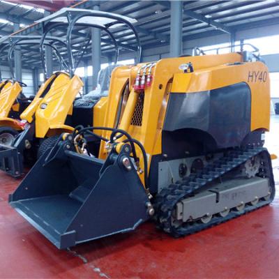 China Mini track skid steer diesel loader for sale 350kg for sale