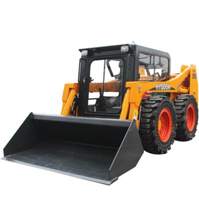 China mining equipment like cat skid ox hysoon skid steer loader 0.39M3 for sale