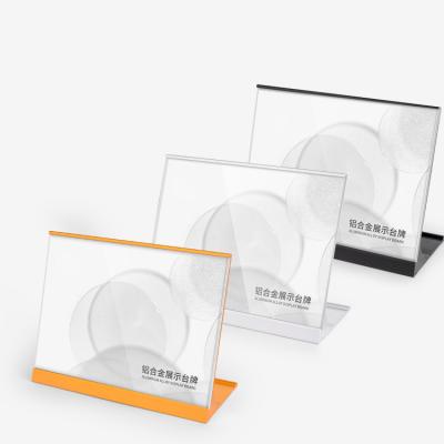 China TMJ PP-515 retail store office advertising item equipment desk cards represent business promotional display for sale