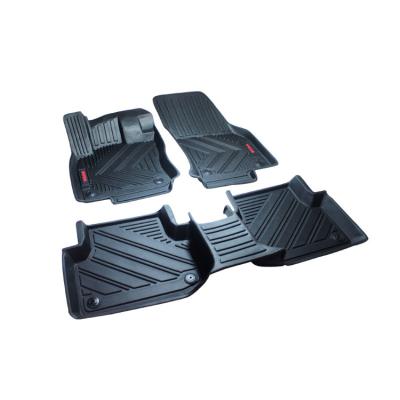 China European Standard Luxury Fancy PVC Coil Double Layer Car Mats Car Seat Mats for sale