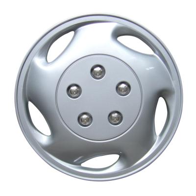 China Amazon Hot Sales ABS Plastic Silver Two-tone Wheel Center Cap Cover Wheel Center Caps With Plastic Rotating for sale