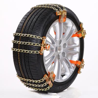 China Adjustable Durable Tire Protection Chain Snow Tire Chains for sale