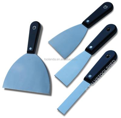 China 4PC Trowel 4PC Stainless Steel Paint Wallpaper Scraper Putty Knife Spreader Trowel Putty Knife Spreader Trowel for sale