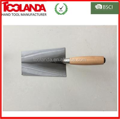 China A PC Forged Masonry Tool Construction Tools One Piece Forged Masonry Trowel With Wooden Handle With Shank Knob for sale