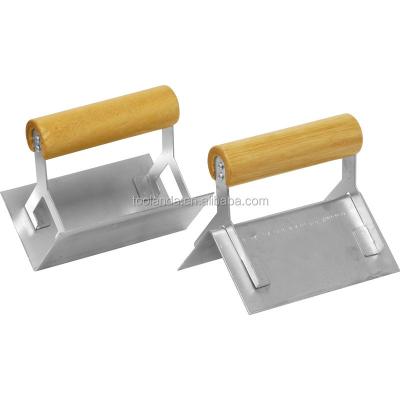 China Heavy Duty Construction Carbon Steel Trowel Products Carbon Steel Corner Trowel for sale