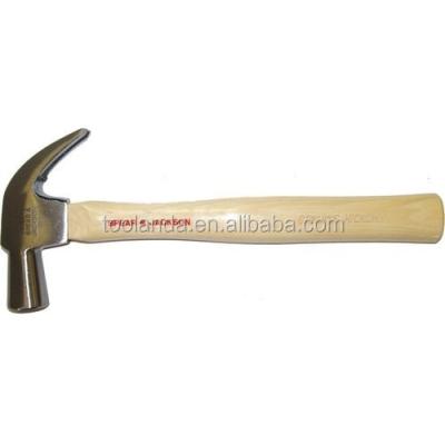 China Claw Hammer Hickory Handle 16OZ 567gm (20oz) Carpenters Claw Hammers for sale