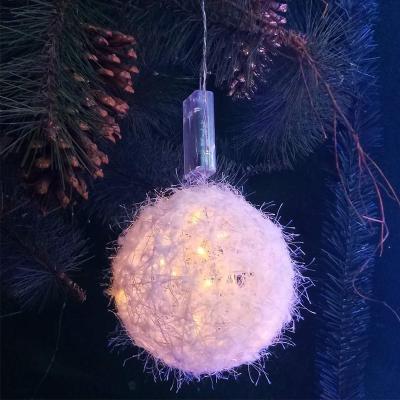 China New Clear Popular Good Quality String Lights Outdoor Led Plastic Ball 20cm Optical Glass/PC for sale