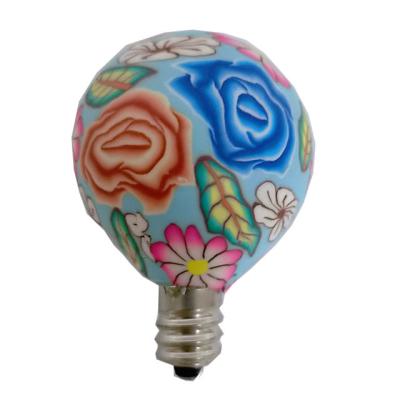 China LANDSCAPE G40 Globe Polymer Clay Filament Dimmable Used Led Bulb Making Machinery for sale