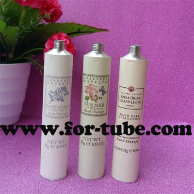 China Aluminum Collapsible Cosmetic Tubes for Hand Cream for sale