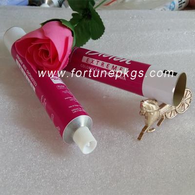 China Empty cosmetic aluminum tube for cream for sale