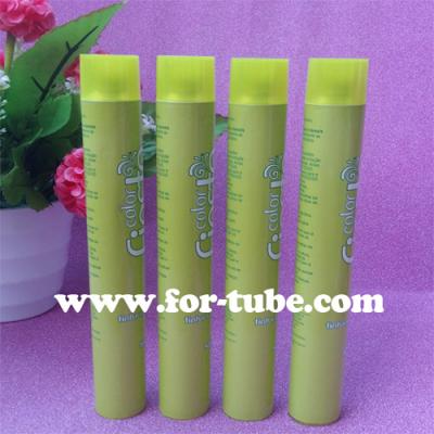 China Collapsible Aluminum Cosmetic Tube for Hair Color for sale