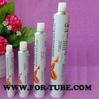 China Collapsible Aluminum Pharmaceutical Tubes for Foot Treatment for sale