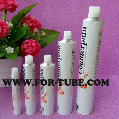 China Collapsible Aluminum Pharmaceutical Tubes for Foot Treatment for sale