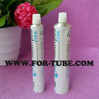 China Collapsible Aluminum Tubes with Paint and Cap for sale