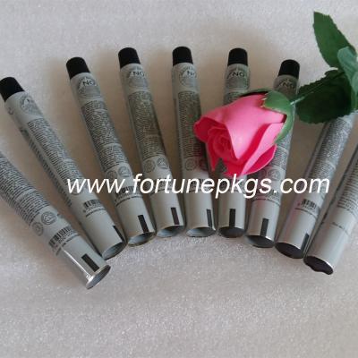 China Empty cosmetic aluminum tube for lip cream for sale