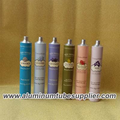 China 99.7% Pure Aluminum Thin Tube With Lid For Colorant Cream for sale