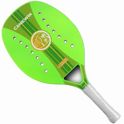 China High Quality Thickness EVA Light Weight Rough Surface 50CM Thickness Beach Games Soft Durable Adult Tennis Rackets EVA Carbon Fiber Beach Tennis Rackets for sale