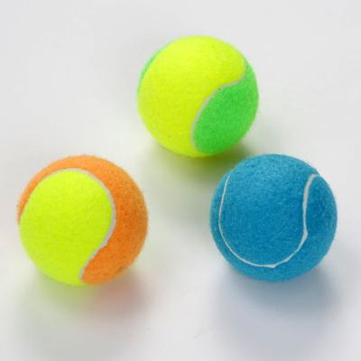 China Tennins Training ITF Good Quality Durable 2.5 Inches Training Pressurized Tennis Rubber Ball for sale