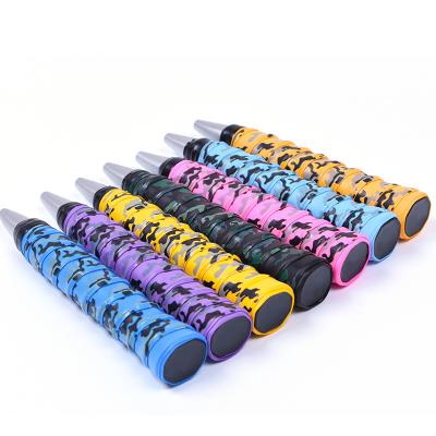 China OEM Customized Anti-slip Strong Feel PU Color Badminton Tennis Padel OverGrip Tape for sale