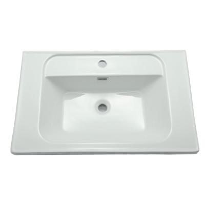 China Easy clean cabinet washsink washbasin washbasin solid outdoor table sink for sale