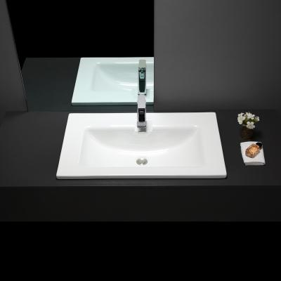 China Easy Clean Ceramic Bathroom Sink Basin Cabinet Design Porcelain White Basin Bowl for sale