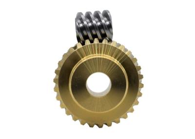 China 10 30T 2.0M Worm Gear And Worm Wheel 62.74mm TIP Diameter Aluminum Bronze CDA 954 for sale