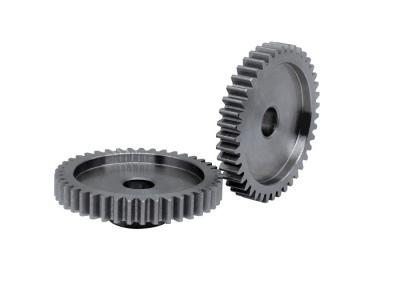 China Customized 41T Worm And Spur Gear 1.0 Module Black 20CrMnTi Material for sale