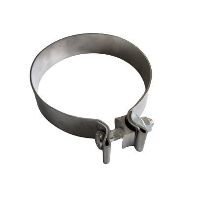 China Automotive Parts Customized Size Stainless Steel 304 O Ring Clamps Exhaust Muffler Clamp for sale