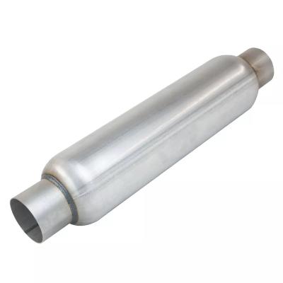 China Exhaust System Factory Sales Universal Glasspack Exhaust Muffler Resonator Muffler Automotive Hot Car for sale