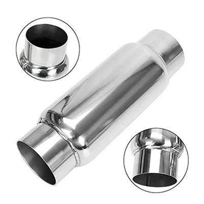 China High Quality Automotive Exhaust System Muffler Made In China Car Exhaust Tips Exhaust Muffler For Car 51mm Interface Vortex Resonator for sale