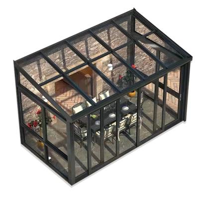 China Factory direct sales of waterproof waterproof enclosure sunrooms garden sunroom greenhouse for sale