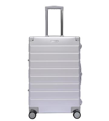 China Storage Guaranteed Quality Price Suitable Handle Case Luggage Aluminum Metal Suitcase for sale