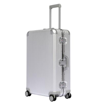 China China Professional Manufacture Aluminum Trolley Luggage Case Storage Cash Box for sale