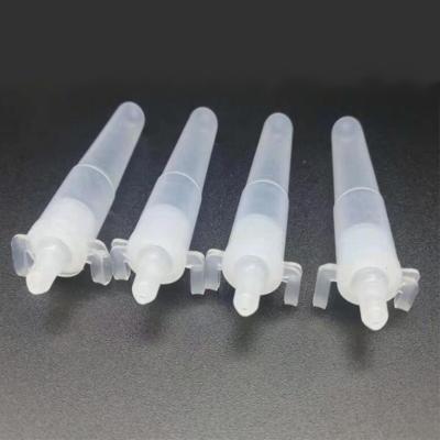 China Clear Plastic Disposable Reagent Tube Tubes Medical Examination Consumables Lab Rapid Test Kit for sale