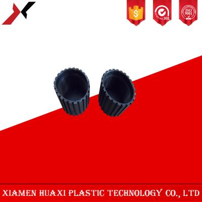 China Black Plastic Pipe End Caps / HDPE Plastic Pipe End Cap for sale