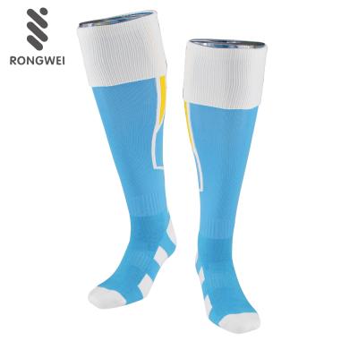 China Cheap Knee High Mens Soccer Football Socks Antibacterial For Club for sale