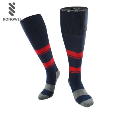 China High Quality Antibacterial Custom Logo Teams Sports Football Socks for sale