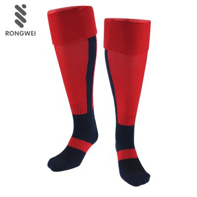 China Hot sale terry cloth sports socks football socks knee high antibacterial hot custom made non-slip football socks for sale