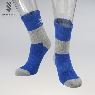 China Antibacterial Men Short Tube Sports Socks High Quality Custom Cotton Socks for sale