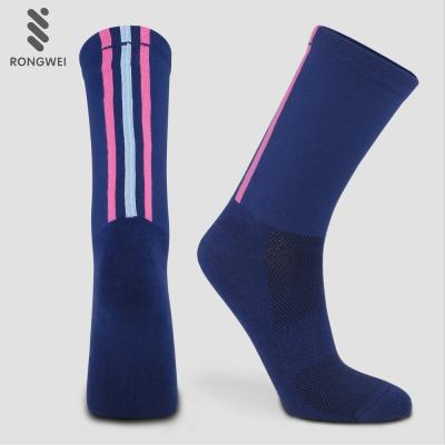 China Wholesale Custom Antibacterial Colorful Breathable Thin Nylon Sports Cycling Socks for sale