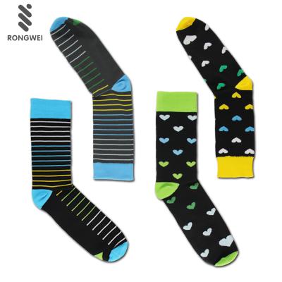 China Professionally Thin Portable Colorful Carefree Happy Socks Antibacterial for sale