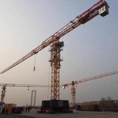 China Tower Crane 2 Fall And 4 Fall Tower Crane Construction Equipment Flat-Top Tower Crane for sale